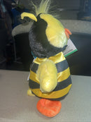 Plush Animated Bumblebee Chick Toy