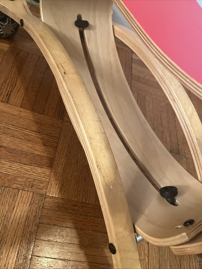 2-in-1 Wooden Flip Rock and Roll Toddler Balance Toy
