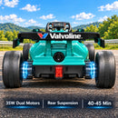 Aston Martin AMR26 24V Green Electric Ride-On Car for Kids with Remote Control and Bluetooth