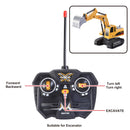 JOYIN 2-Pack Colorful Remote Control Construction Trucks in Varying Sizes