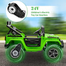 24V Wheel Motor Gearbox Upgrade Kit - Pair of High-Speed RS555 40000RPM Motors