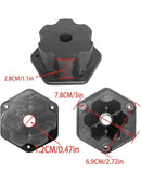 Set of 2 High-Speed 24V RS555 Steel Gears Motors with 35000RPM Gearbox for Power Wheels