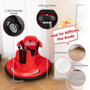12V Red Kids Bumper Car with Dual Joystick Control and Remote