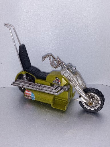 Working 1971 Battery Operated Screamin Demons Buzzard Toy Motorcycle