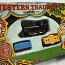 Vintage Mini Western Train Set with Battery-Operated Track Switching Control Unit