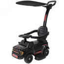 Qaba 3-in-1 Ford Shelby Black Push and Slide Car