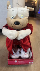 Gemmy Valentine's Day Flirty Bulldog "I'm Too Sexy" Animated Display