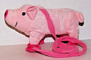 Interactive Pink Walking Pig Toy with Sound - 12" x 8"