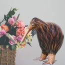 Realistic 18" Inflatable Brown Tan Kiwi Bird Wildlife Figure