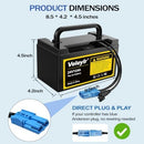 12Ah 24V Battery Upgrade for Dynacraft Ride-On UTV Toys with LED Indicator