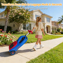 12V Rechargeable Wiggle Ride-On Car for Kids with LED Lights and Music