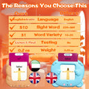 KILOGOGRAPH Interactive Bilingual Flash Cards for Kids - Arabic and English