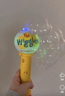 The Wiggles Light-Up Bubble Wand Toy for Kids