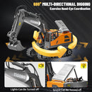 SJYN 13-Inch Remote Control Excavator Toy