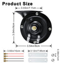 12V 300DB Dual Waterproof Truck Horns - Super Loud Electric Sound