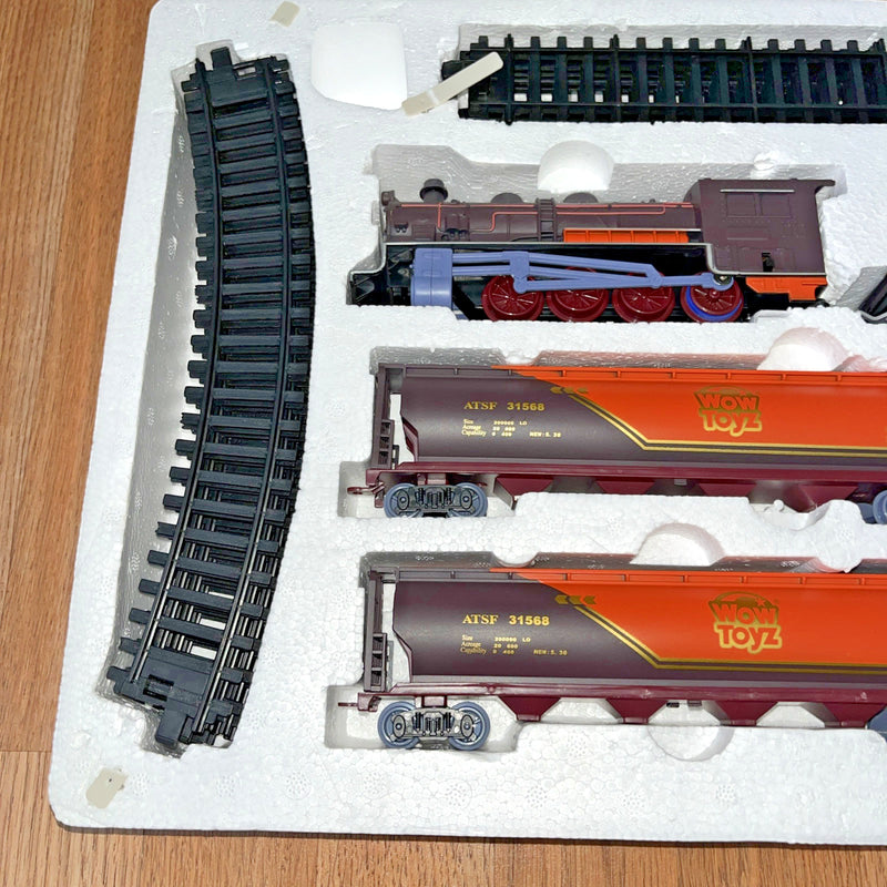 20-Piece Classic Train Set with Over 14 ft of Track