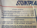 Remco 1965 Electronic Flying Stunt Plane Toy with Box - Untested Battery Operated