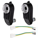 Set of 2 12V RS390 Gearbox DC Motors 16000RPM for Children's Electric Ride-On Toys
