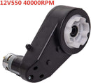 Compact 12V DC Motor Gearbox for Effortless Installation in Kids Ride-On Cars