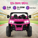 Rose 2-Seater 12V Electric Off-Road UTV Ride-On Car
