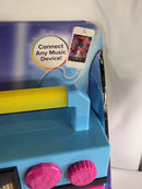 TROLLS WORLD TOUR KARAOKE BOOMBOX WITH MICROPHONE AND LIGHTS