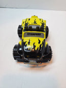 "Peachtree" 1997 Stompers 4x4 Dune Hopper VW Bug Yellow Black Flames WORKS!