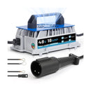 48V 18A Golf Cart Charger with 3-Pin Plug for Club Car
