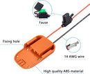 18V Lithium-ion Power Wheels Battery Connector for Robotics Projects