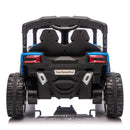 24V Children’s UTV with Remote Control, Bluetooth Audio, and 4-Wheel Suspension