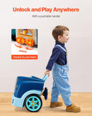Interactive 60-Piece Kids Car Mechanic Workshop Set with Lights and Sounds