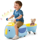 Dual-Function Ride-On Car for Toddlers with Removable Trailer
