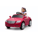 12V Pink Sports Car Ride-On with Doll Seat by American Girl