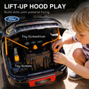 Ford Shelby 3-in-1 Black Push and Slide Walking Car