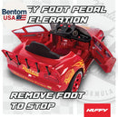 Huffy Cars Lightning McQueen 6V Electric Ride-On with Realistic Engine Sounds for Kids 3-7