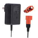 12V Red Charger for Children's Ride-On Toys and Vehicles, 1000mA, Square Plug Adapter