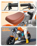 UL Approved Electric Mini Chopper Motorcycle for Kids 5-8 Years, 160W, 3 Speed