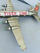 Vintage Marx Flying Tiger Lines Battery Operated Airplane Toy As-Is Parts Only