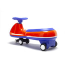 12V Electric Twisting Ride-On Car for Kids Aged 3-6 with LED Lights and Music