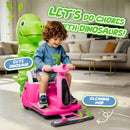 12V Kids' Sweeper Ride-On Toy Car with Cleaning Fun