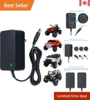High-Performance 24V Charger for Ride-On Cars with Quick Charge & Safety Approval