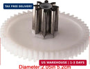 Gear Replacement Kit for RS390 Motor WW-3 WW-4 Gearbox, Compatible Accessory for Chi