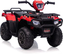 12V Children's Electric 4-Wheel Quad Car with Music and LED Lights, Speeds Up to 2.2mph