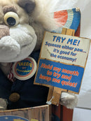 Bubba Plush Talking Political Bear - Republican & Democrat Edition