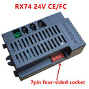 Weelye RX74 24V CE FC Bluetooth Control Box Receiver, Large Black