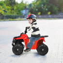 HoneyJoy 6V Electric Kids ATV Ride-On Quad with MP3 and LED Lights in Red