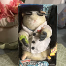Dancing Hamster Toy with Glasses and Suit - Battery Operated Fun