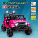 12V Battery-Powered Kids Truck with Remote Control and Four Wheels