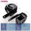 12V Dual-Tone Electric Snail Horn Kit for Automobiles