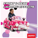 Huffy 6V Disney Minnie Mouse Remote-Controlled Convertible Ride-On Car