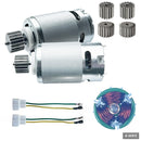Set of 2 High-Speed 24V RS555 35000RPM 7R Motors (19T) for Fisher Price Power